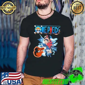 Baltimore Orioles One Piece Monkey D. Luffy shirt