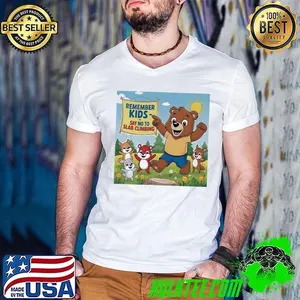 Bear knows best remember kids say no to slab climbing shirt