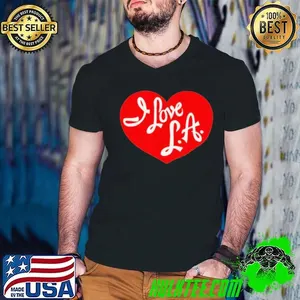 Big Bud Press Tourist I Love La shirt