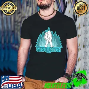 Bigfoot sasquatch state forest shirt