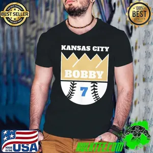 Bobby Witt Jr. 7 Kansas City Royals MLB baseball player shirt
