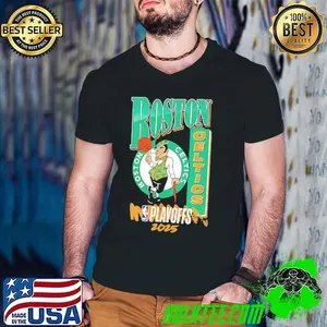 Boston Celtics 2025 NBA Playoffs hype shirt