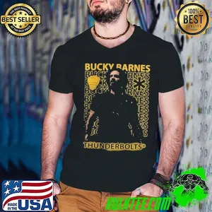 Bucky Barnes Winter Soldier Marvel Thunderbolts 2025 Shirt