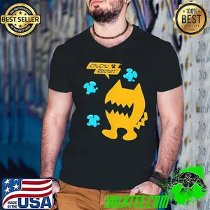 Chuchu rocket logo shirt