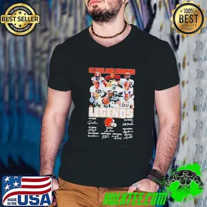 Cleveland Browns Legends Players Signature Shirt