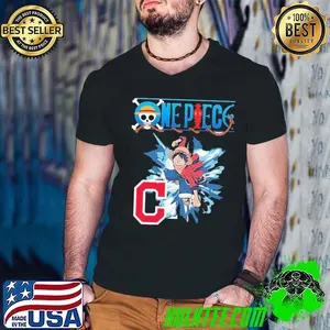 Cleveland Indians One Piece Monkey D. Luffy shirt