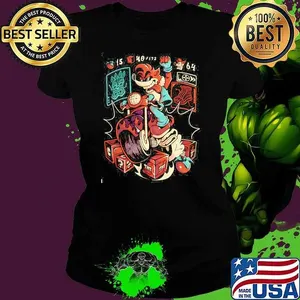Crash Bandicoot Cybercoot shirt
