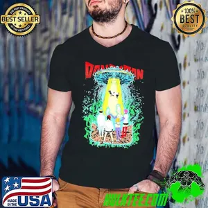 Dandadan cow abduction cartoon shirt