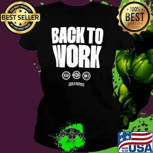 Detroit Pistons 2025 NBA Playoffs back to work shirt
