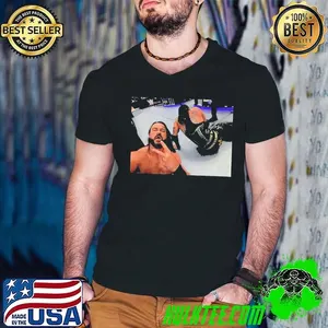 Drew McIntyre with Damian Priest shirt