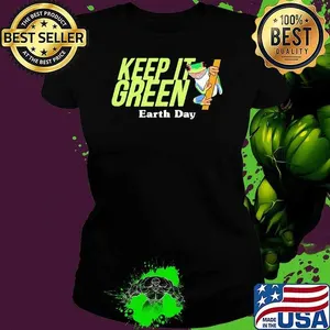 Frog keep it green earth day shirt