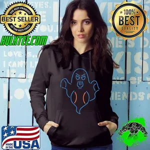 Ghost forkball neon sign shirt