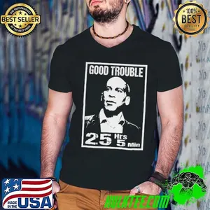 Good Necessary Trouble Cory Booker 25 hrs and 5 mins shirt
