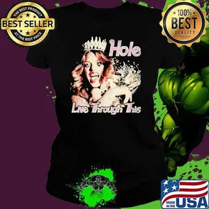 Hole live through this vintage shirt