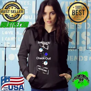 In stock check out and it’s gone shirt