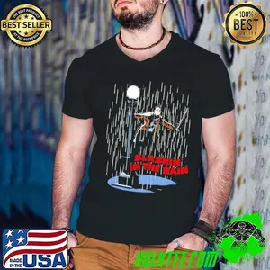Jason Voorhees slashin’ in the rain cartoon shirt
