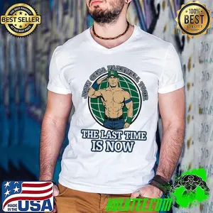 John Cena farewell tour the last time is now shirt