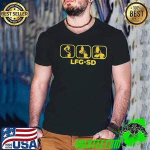 LFGSD San Diego Padres Baseball middle finger MLB shirt