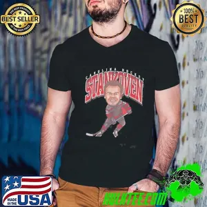 Logan Stankoven Carolina Hurricanes NHL Hockey Cartoon Vintage Shirt