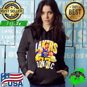 Luka Dončić Los Angeles Lakers NBA basketball player notorious 4.0 shirt