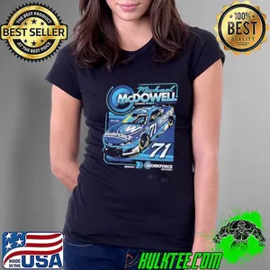 Michael McDowell Workforce Racing Car Number 71 NASCAR shirt