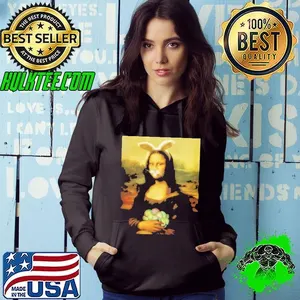 Mona Lisa The Easter Bunny shirt