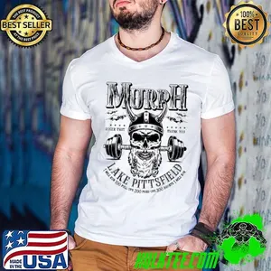Murph lake pittsfield mile run 100 pull-ups 200 push-ups skull shirt