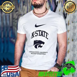 NK State x Nike Kansas State University Wildcat Basketball shirt