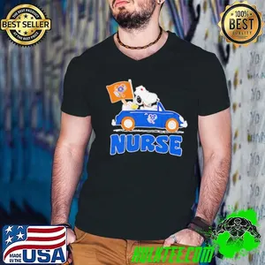 Nurse Snoopy and Woodstock driving car Houston Astros shirt
