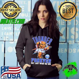 Oklahoma City Thunder Forever Not Just When We Win Mascot shirt