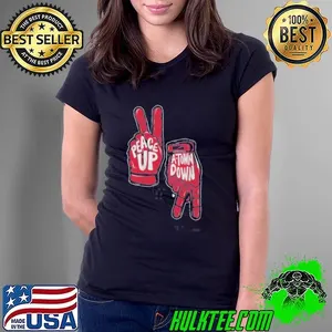 Peace Up A-Town Down Shirt