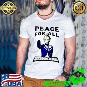 Peace for all Ultraman Cosmos shirt