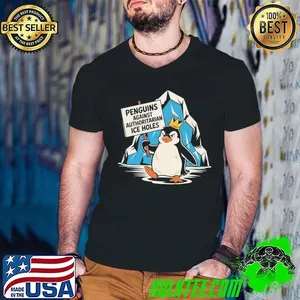 Penguins Against Authoritarian Ice Hole shirt