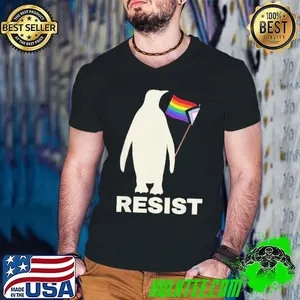 Penguins Protest Against Tariffs Pride shirt