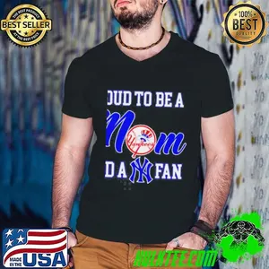 Proud To Be A Mom And A New York Yankees Fan Shirt