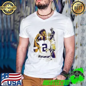 RIP Lacy LSU Tigers signature shirt