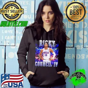 Ricky Council IV American professional basketball player Philadelphia 76ers T-Shirt