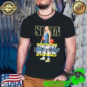 SLAM cover Azzi Fudd and Paige Bueckers 2 in a million in the world shirt