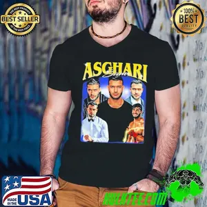 Sam Asghari Iranian-born American model actor T-Shirt