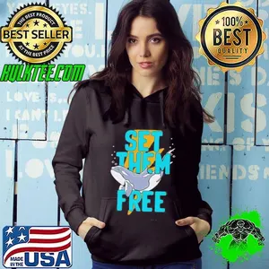 Set Them Free Whale Cute Shirt
