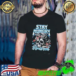 Stay Hungry Skull Snake Shirt