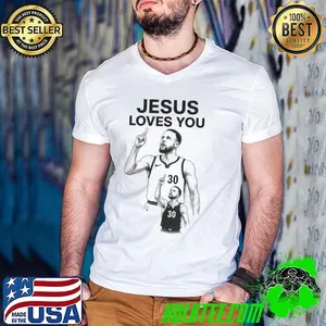 Stephen Curry Jesus loves you shirt