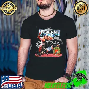Stone Cold and Steve Austin Piper’s Pit Wrestlemania goes Hollywood shirt