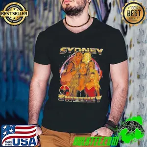 Sydney Sweeney Glamorous Multi-Pose Collage Fan Shirt