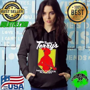 Terrible Terry night fighter academy cartoon shirt