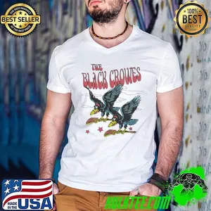 The Black Crowes Flying Crowes Vintage Shirt