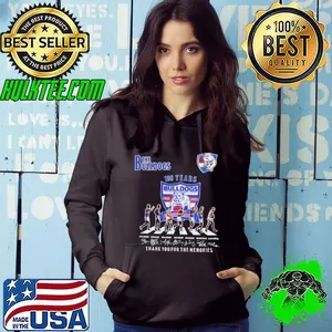 The Bulldogs Footscray Football Club 100 years Abbey Road signatures shirt