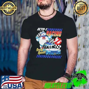The Real Ghostbusters Ecto 1 Racing Shirt