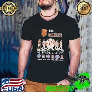 The San Francisco Giants Abbey Road Thank You For The Memories Shirt