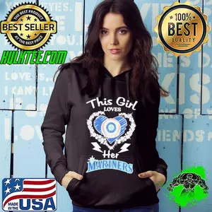This Girl Loves Her Seattle Mariners Diamond Heart shirt